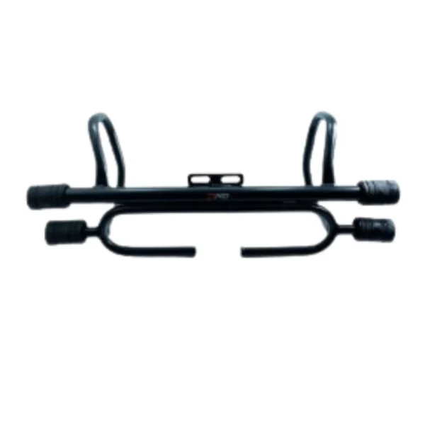DEFENSA UNIVERSAL TIPO 5 NEGRA DOBLE SLIDER TRACKPRO INOX