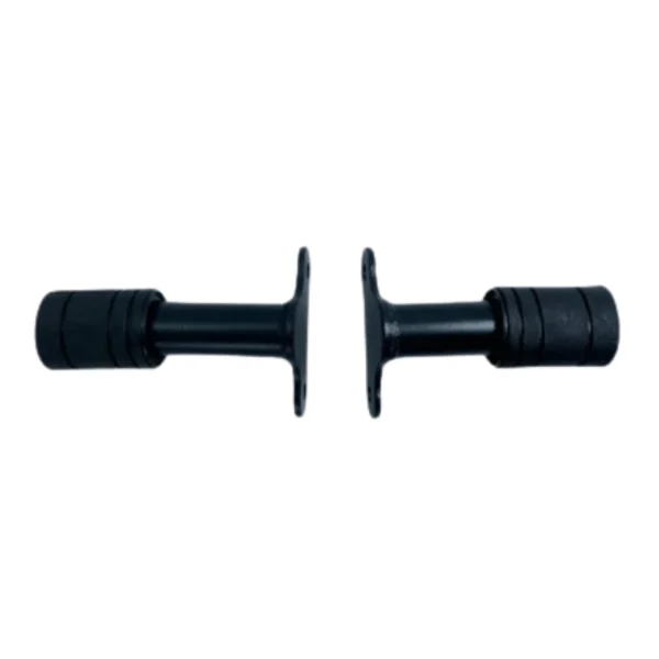 DEFENSA BWS 125 #2 TRASERA NEGRA TRACKPRO INOX YAMAHA