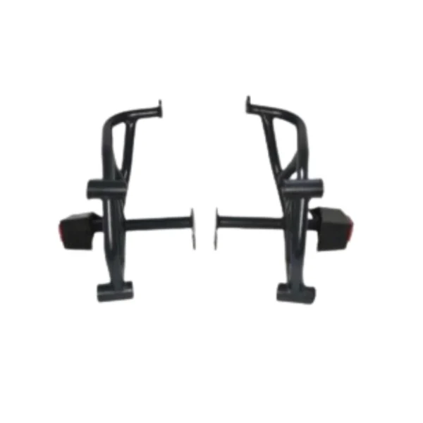 DEFENSA STUNT FZ 25 NEGRA TRACKPRO INOX