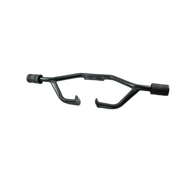 DEFENSA GIXXER 150 #1 NEGRA TRACKPRO INOX